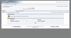 Desktop Screenshot of forums.northfield.org