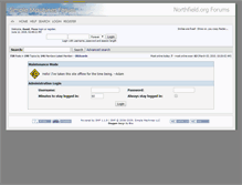 Tablet Screenshot of forums.northfield.org
